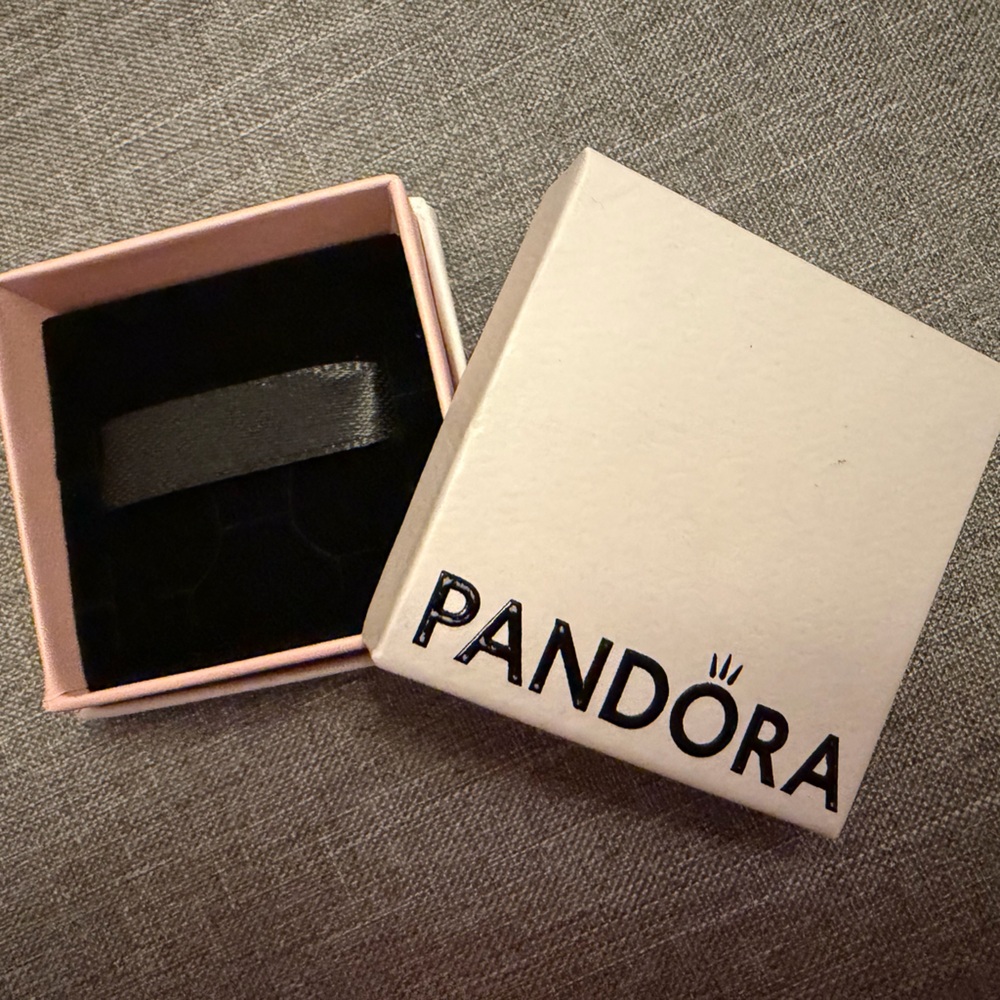 Pandora White Charm Box
